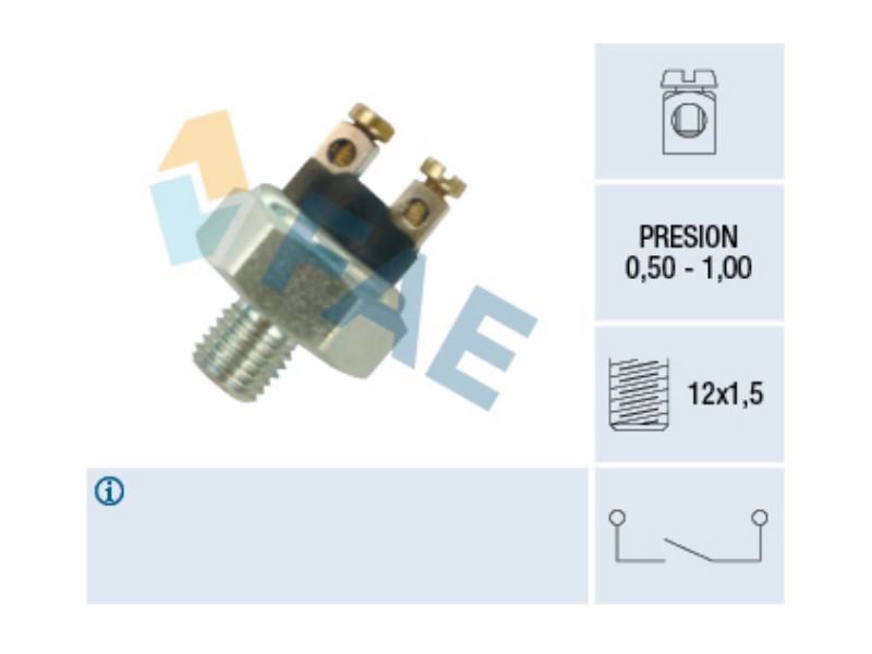 Pneumatic interruttore luci arresto