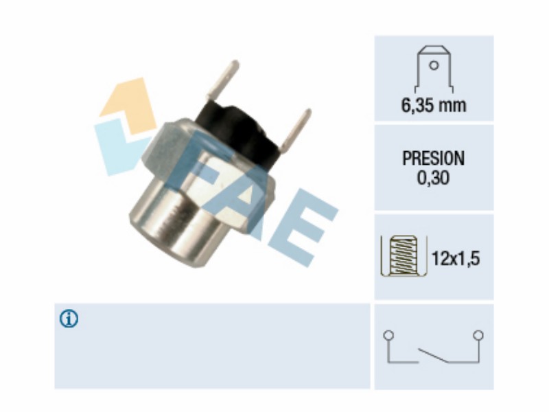 Pneumatic interruttore luci arresto