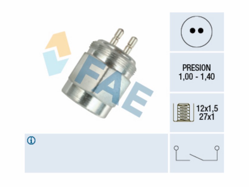 Pneumatic interruttore luci arresto