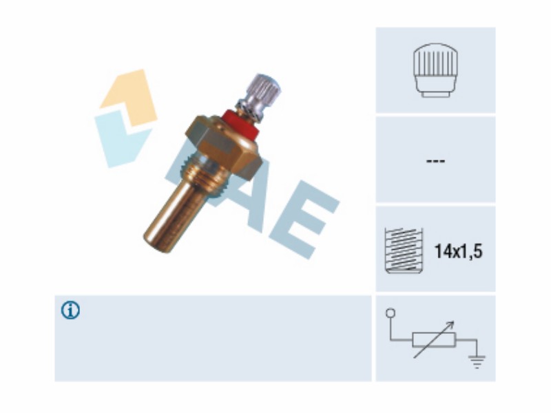 Water temperature transmitter
