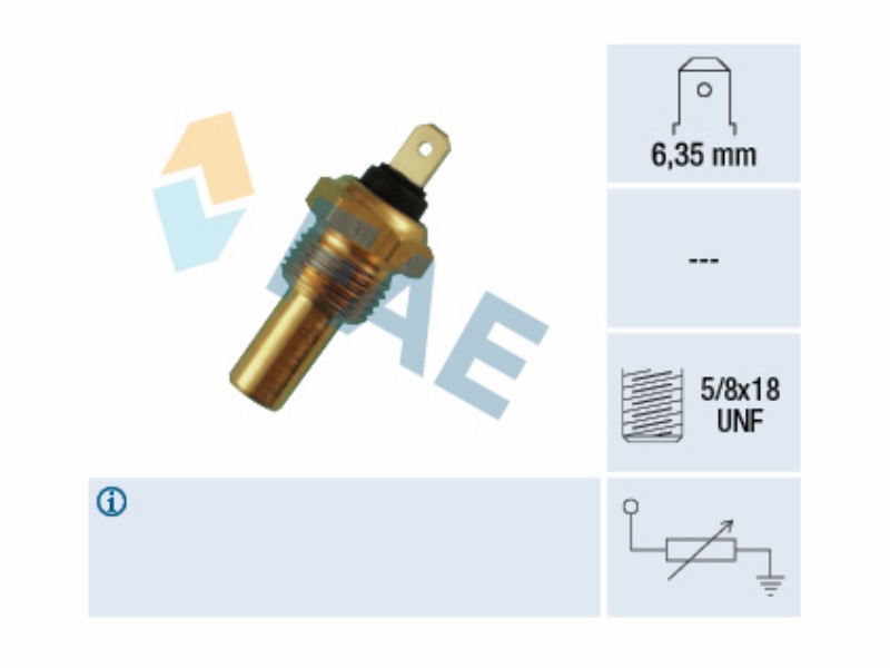 Water temperature transmitter