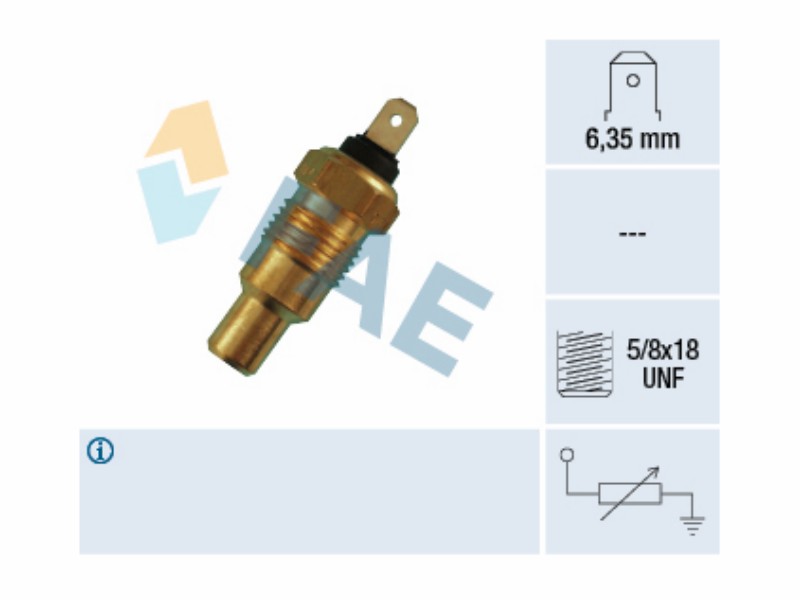 Water temperature transmitter
