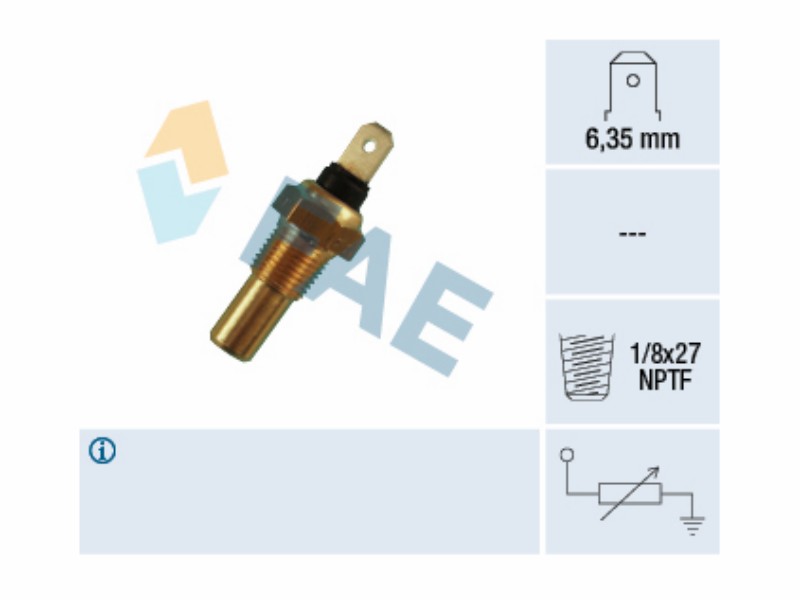 Water temperature transmitter