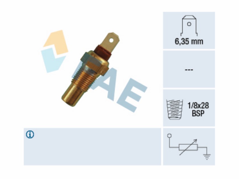 Water temperature transmitter