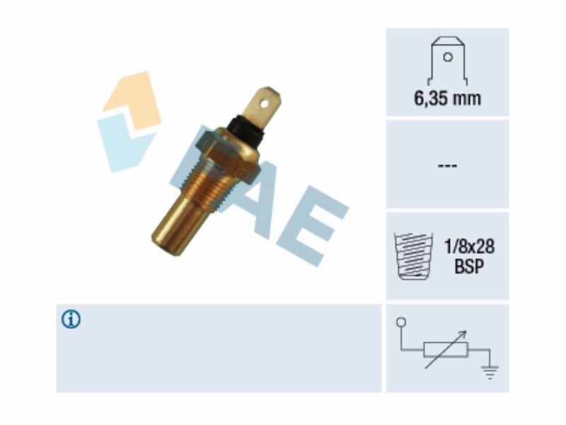 Water temperature transmitter