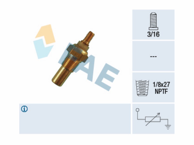 Water temperature transmitter