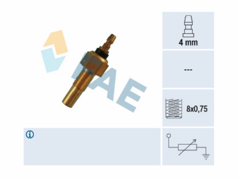 Water temperature transmitter