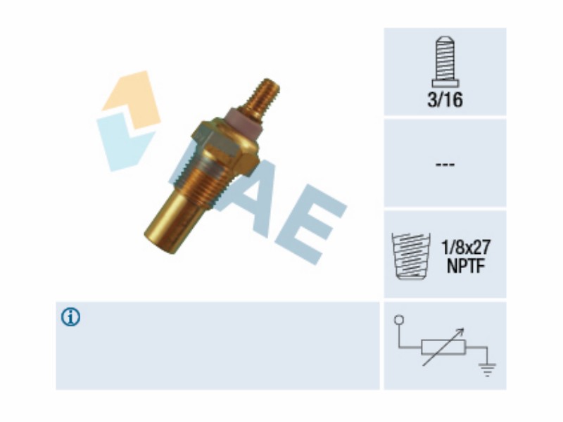 Water temperature transmitter