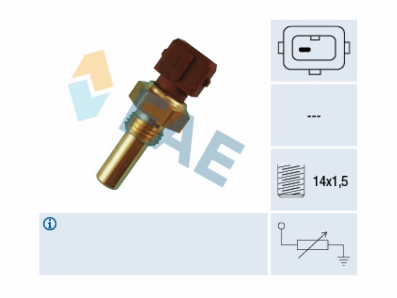 Water temperature transmitter