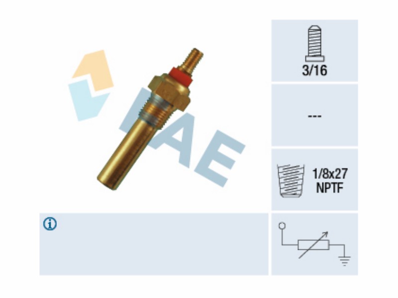 Water temperature transmitter