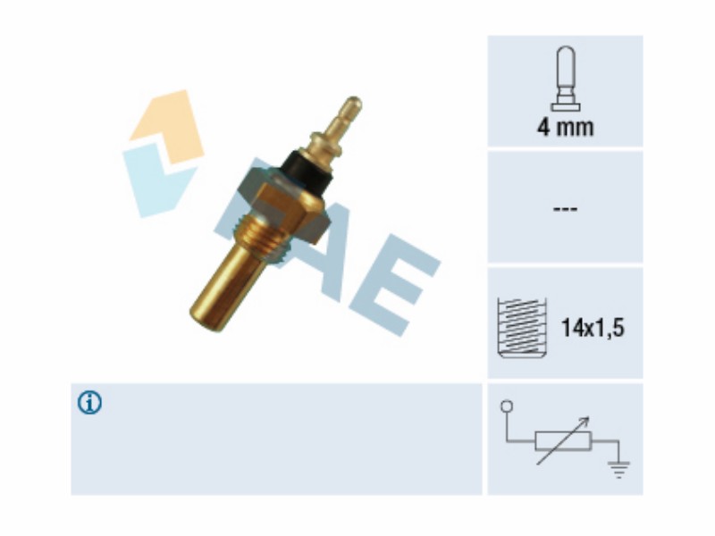 FAE 32330 / Sensore, Temperatura refrigerante