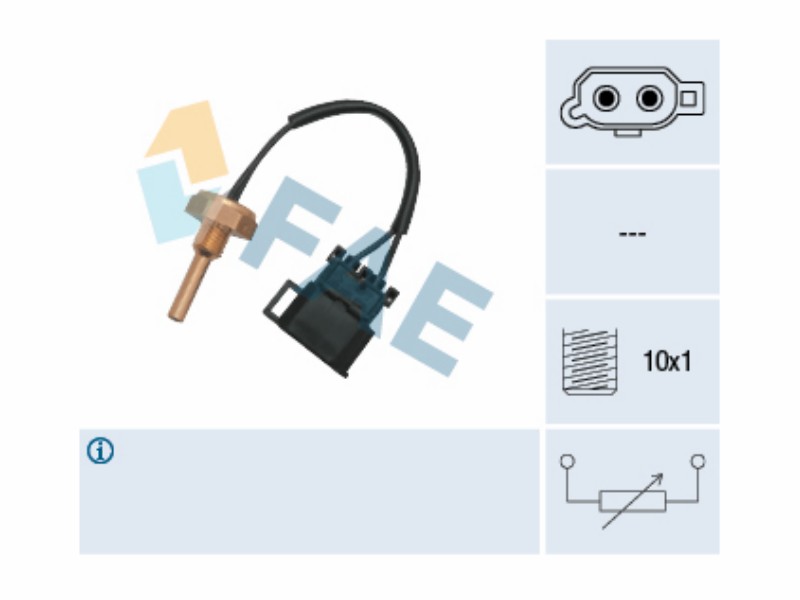 Water temperature transmitter
