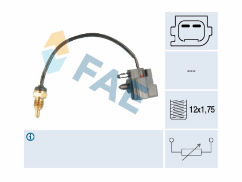 Water temperature transmitter