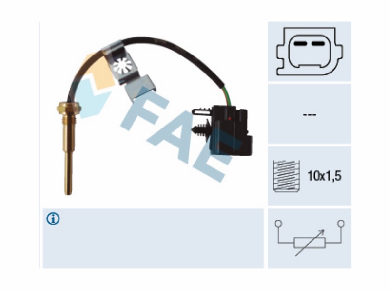Water temperature transmitter