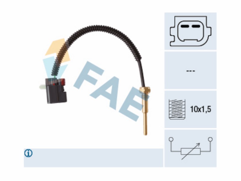 Water temperature transmitter