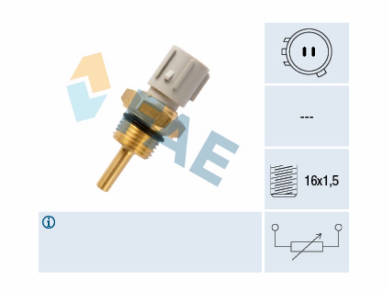 Water temperature transmitter