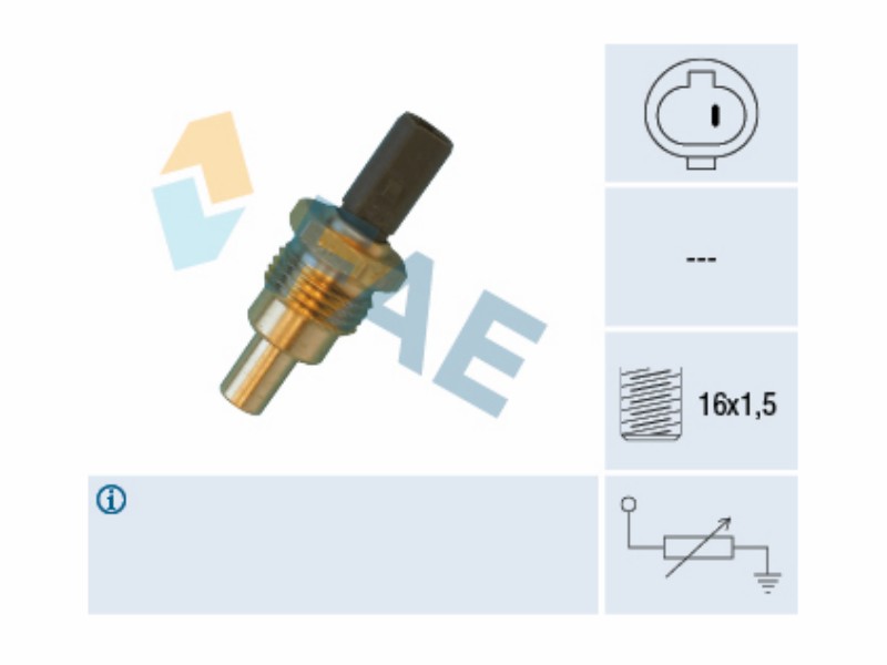 Water temperature transmitter