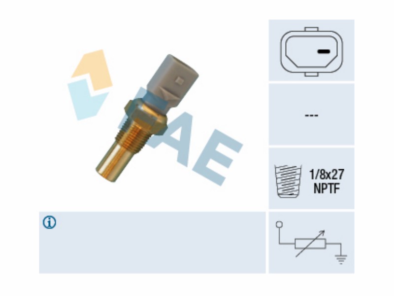 Water temperature transmitter