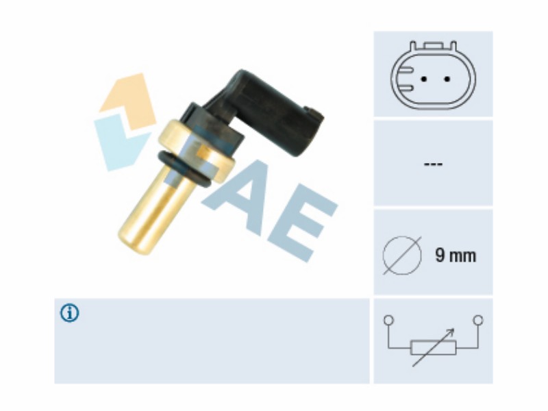 Water temperature transmitter