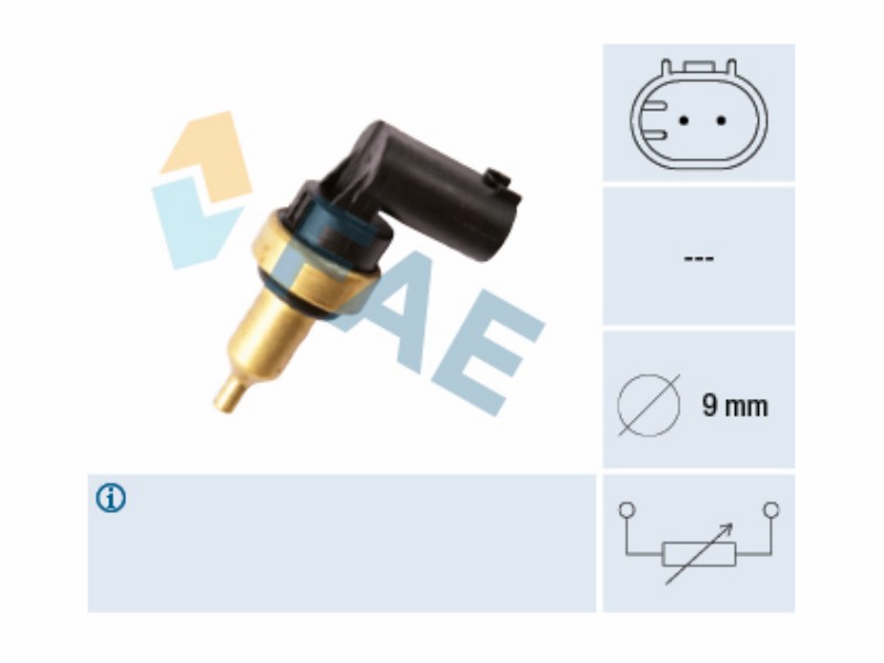 Water temperature transmitter