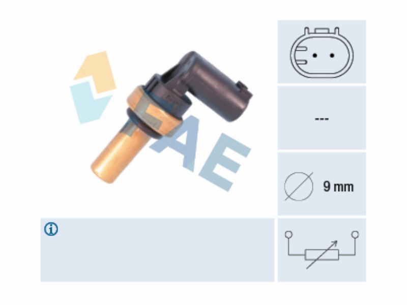 Water temperature transmitter