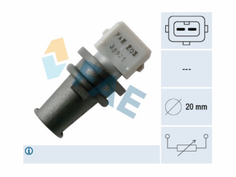 FAE 33921 / Sensore, Temperatura aria aspirata