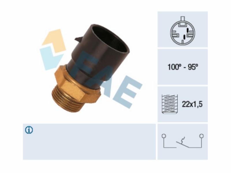 Fan thermal switch