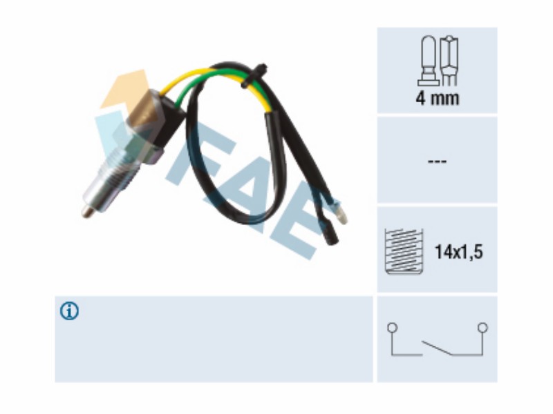 Reverse light switch