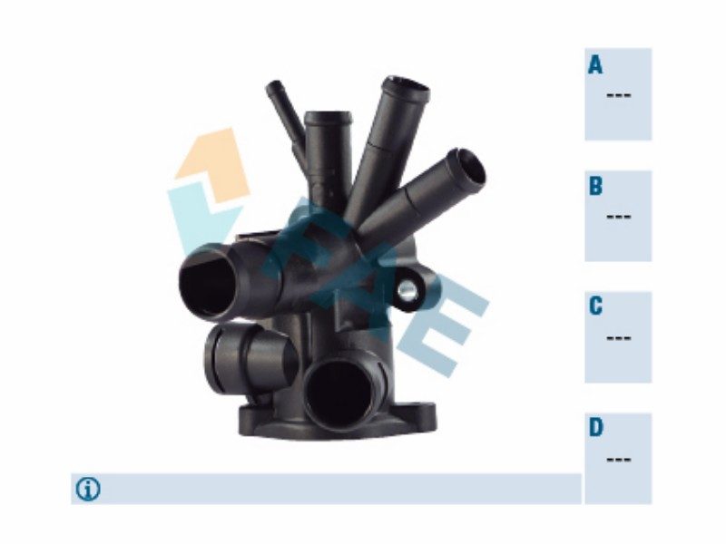 Coolant flange