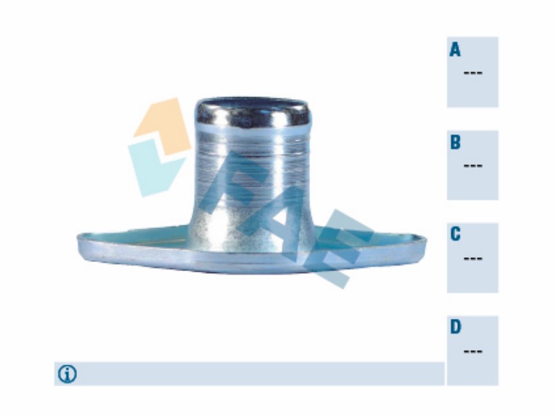 Coolant flange