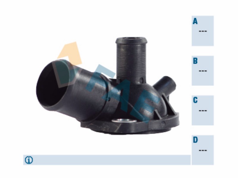 Coolant flange