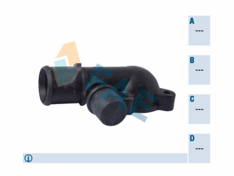 Coolant flange