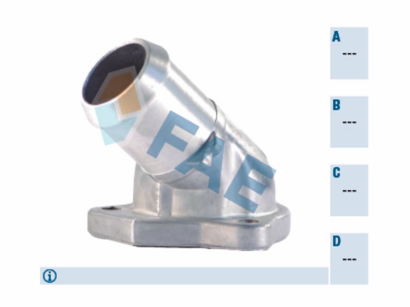 Coolant flange