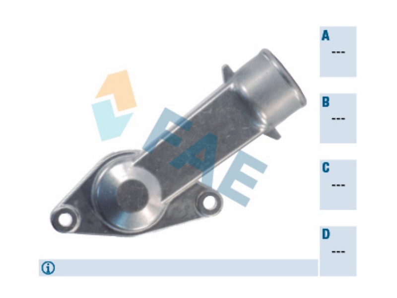 Coolant flange
