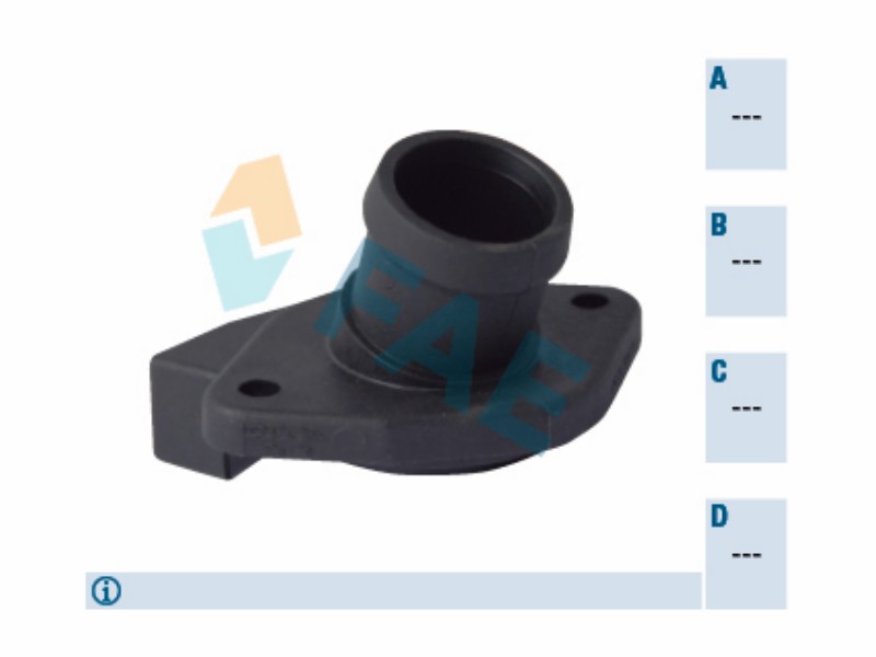 Coolant flange