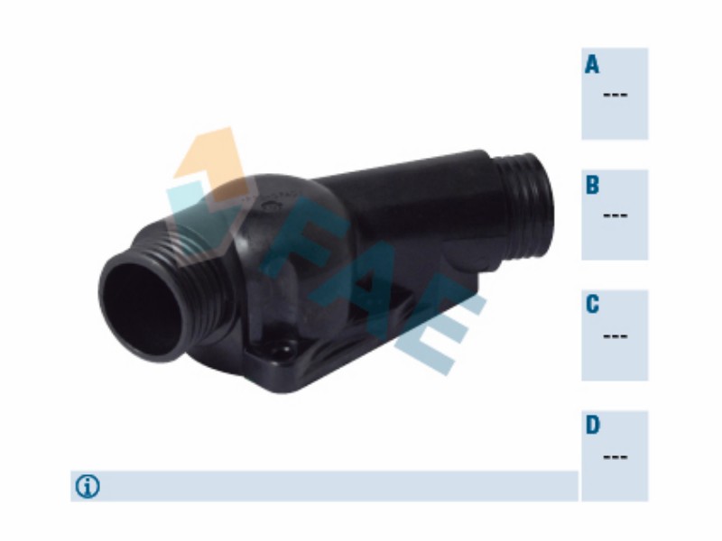 Coolant flange