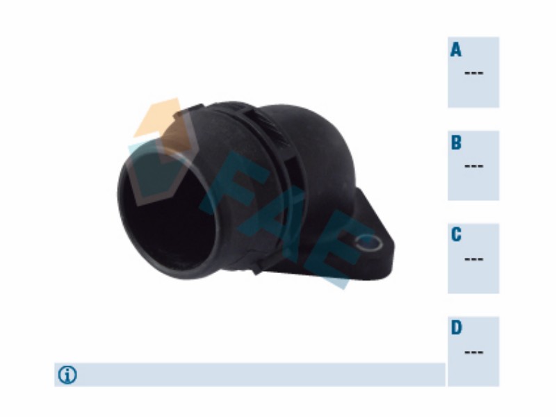 Coolant flange