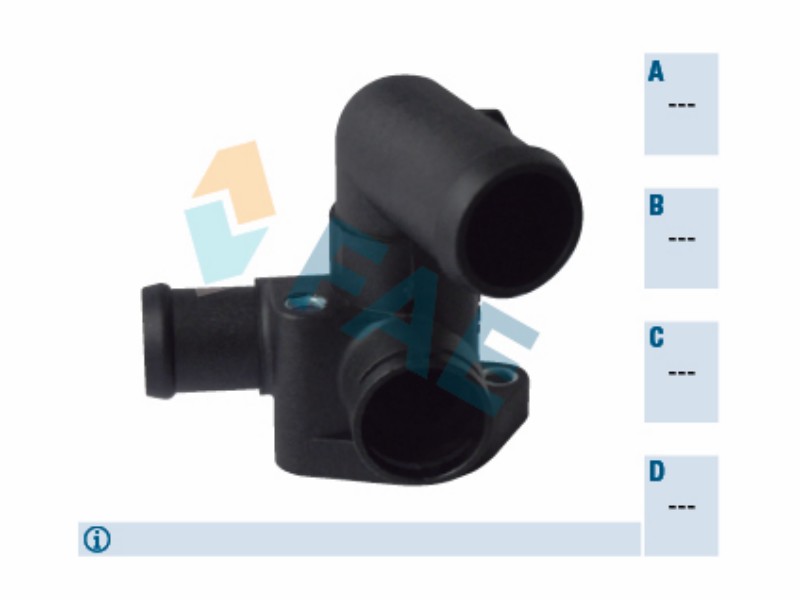Coolant flange