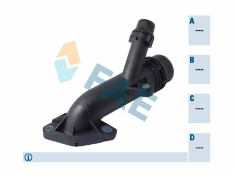 Coolant flange
