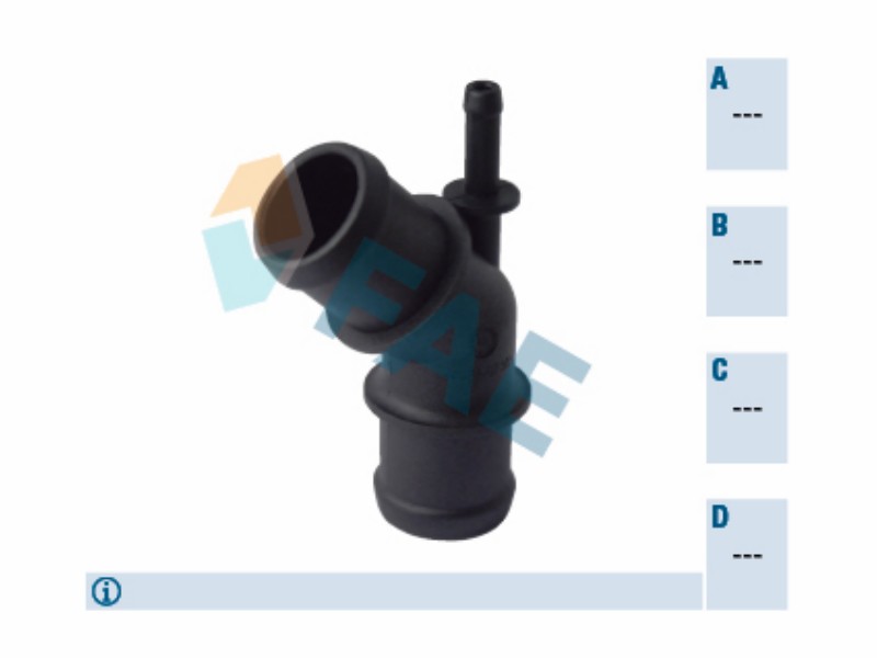 Coolant flange