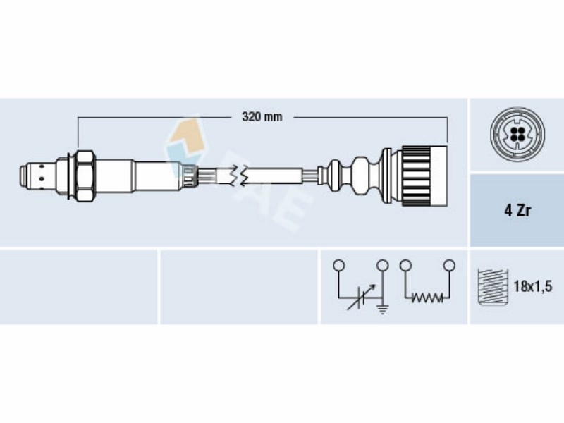 FAE 77172 / Sonda lambda