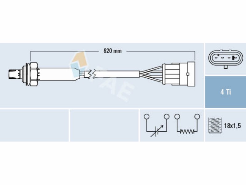 FAE 77184 / Sonda lambda
