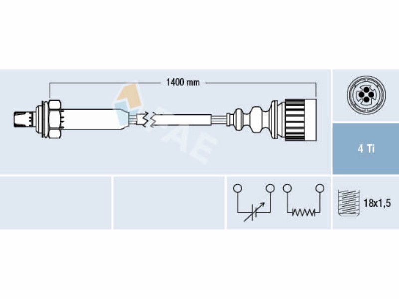 FAE 77186 / Sonda lambda