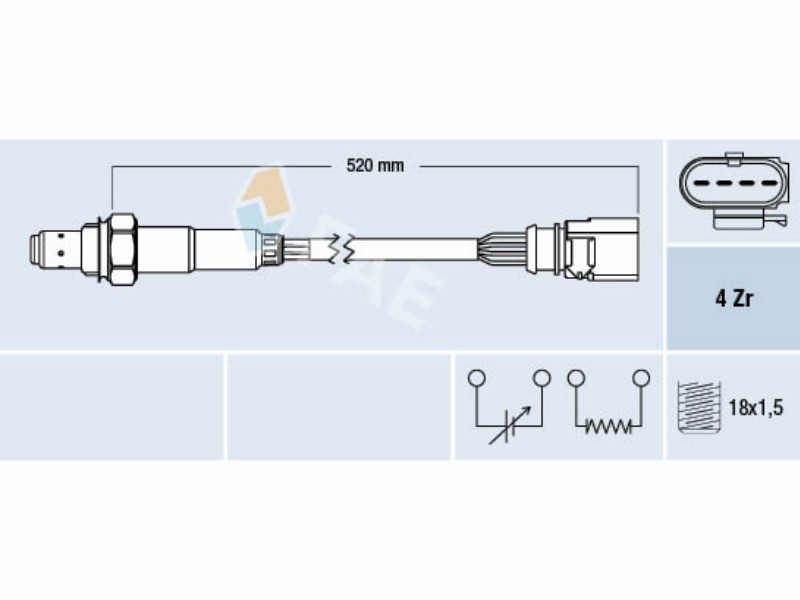FAE 77438 / Sonda lambda
