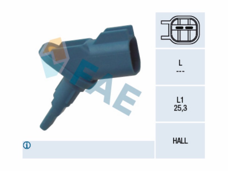 Wheel speed sensor - ABS