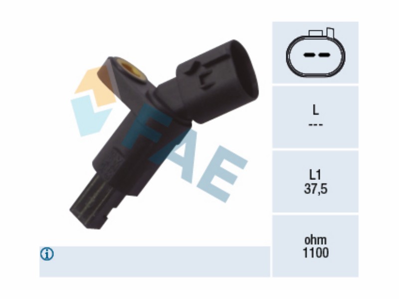 Wheel speed sensor - ABS