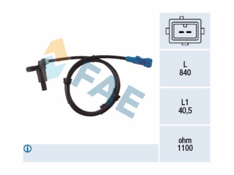 Wheel speed sensor - ABS