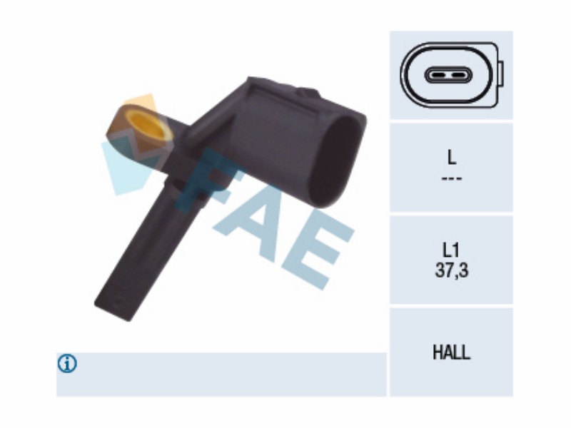 Wheel speed sensor - ABS