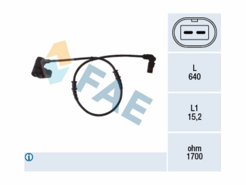 Wheel speed sensor - ABS