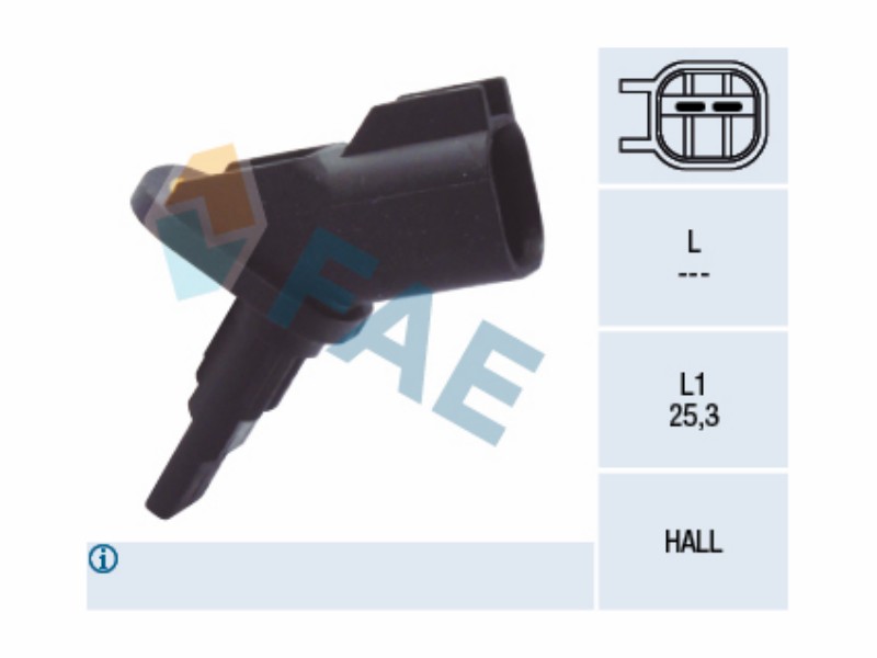 Wheel speed sensor - ABS